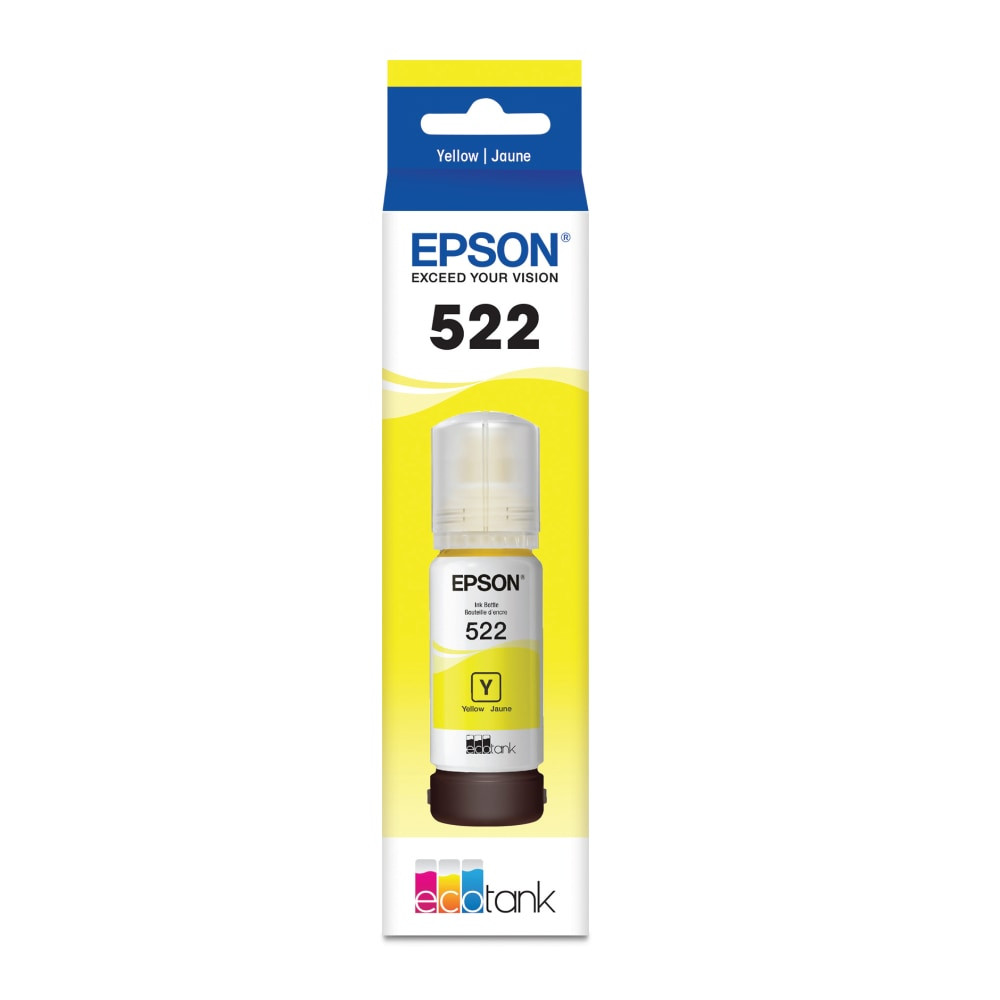 EPSON AMERICA INC. T522420S Epson T522 Ink Refill Kit - Inkjet - Yellow
