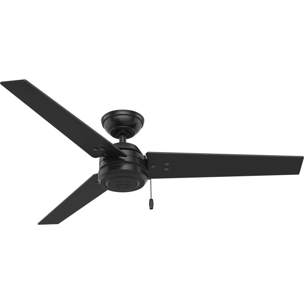 HUNTER FAN COMPANY 59264 Hunter Fan Cassius Outdoor 52 Inch - 3 Blades - 52in Diameter - 3 Speed - Reversible Blades, Reversible Motor, Rust Resistant - Stainless Steel