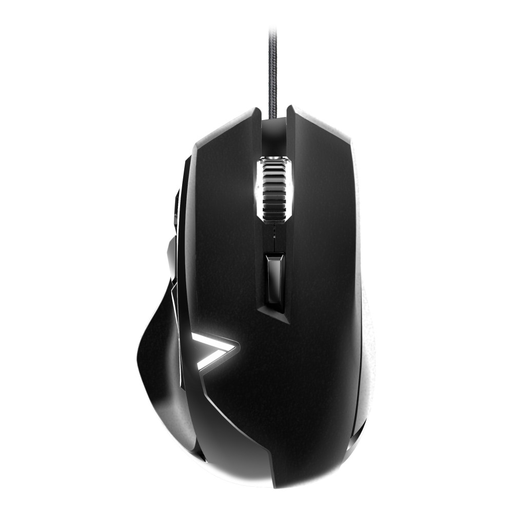 AZIO CORPORATION GM-AVENTA-01 Azio Aventa Backlit USB Optical Gaming Mouse, 5inH x 3.1inW x 1.7inD, Black, GM-AVENTA-01