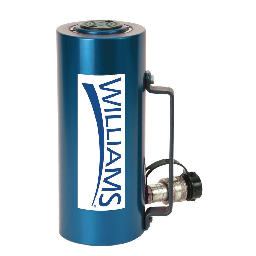 Williams 6CA50T04 Portable Hydraulic Cylinders; Actuation: Single Acting ; Load Capacity: 50TON ; Stroke Length: 4.00 ; Piston Stroke (Decimal Inch): 4.0000 ; Cylinder Effective Area: 11 ; Lowered Height: 8.5