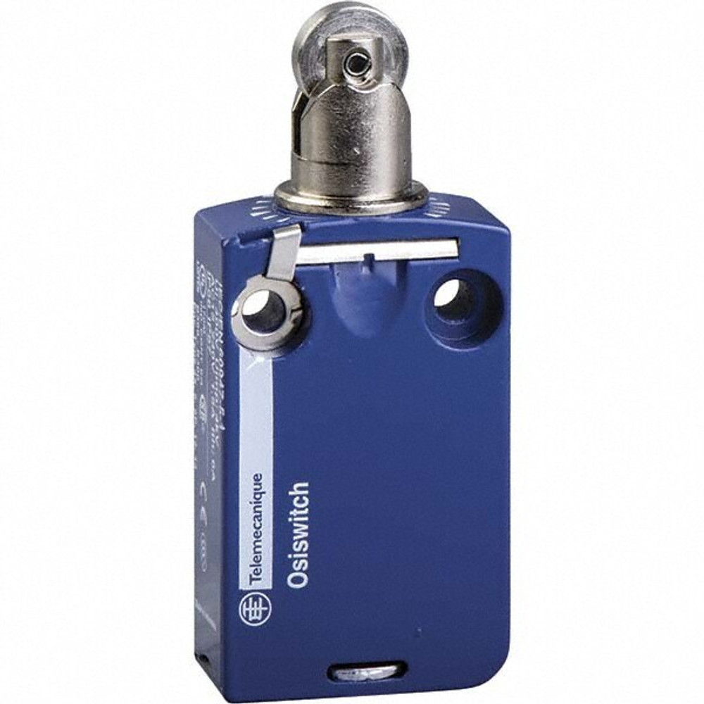 Telemecanique Sensors XCMD2502L2 NC/NO Configuration, 240 VAC, 5 Amp, Metal Roller Safety Limit Switch