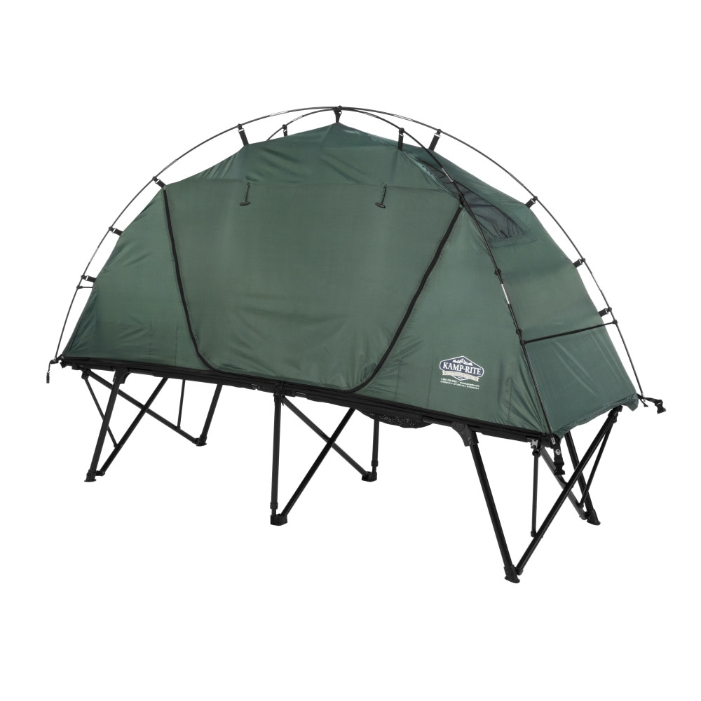 NATIONAL NUTRIENTS, INC. OCTC443 Kamp-Rite Compact Tent Cot XL, 27-1/2in x 56in, Green