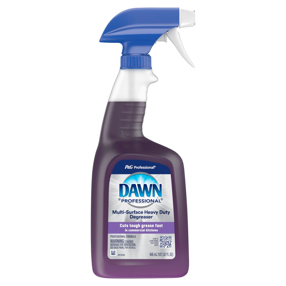 THE PROCTER & GAMBLE COMPANY Dawn 02371CT  Professional Multi-Surface Heavy-Duty Degreaser, Spray, 32 Fl Oz, Purple, Case Of 6 Bottles