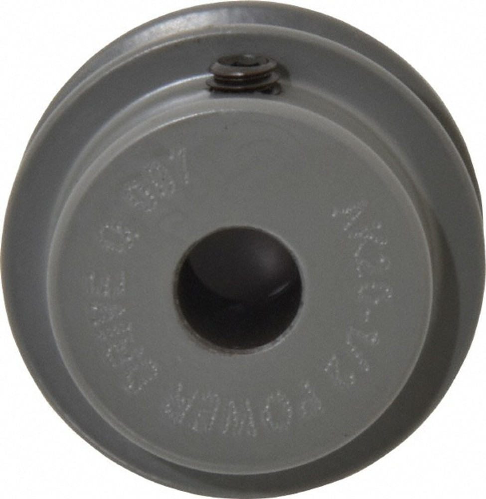 Value Collection AK20-1/2 1/2" Bore Diam, 2" OD, Finished Bore Single Groove Sheave