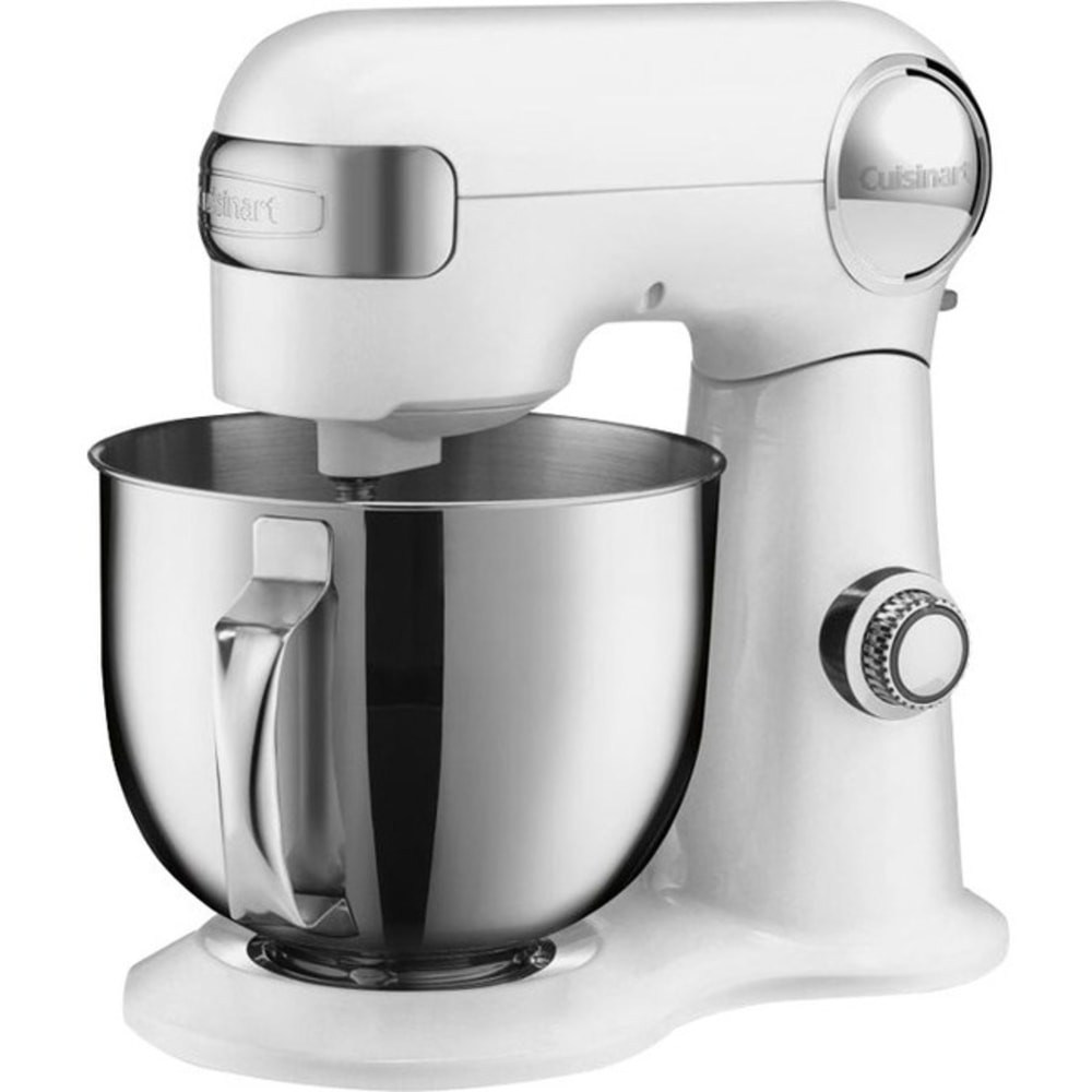 CONAIR CORPORATION Cuisinart SM-50  Precision Master SM-50 Stand Mixer - 500 W - White Linen, Polished Stainless Steel