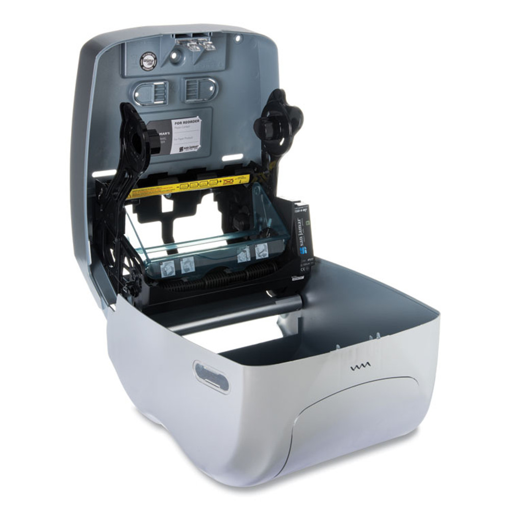 CFS BRANDS San Jamar® T1370SS Tear-N-Dry Touchless Roll Towel Dispenser, 16.75 x 10 x 12.5, Silver