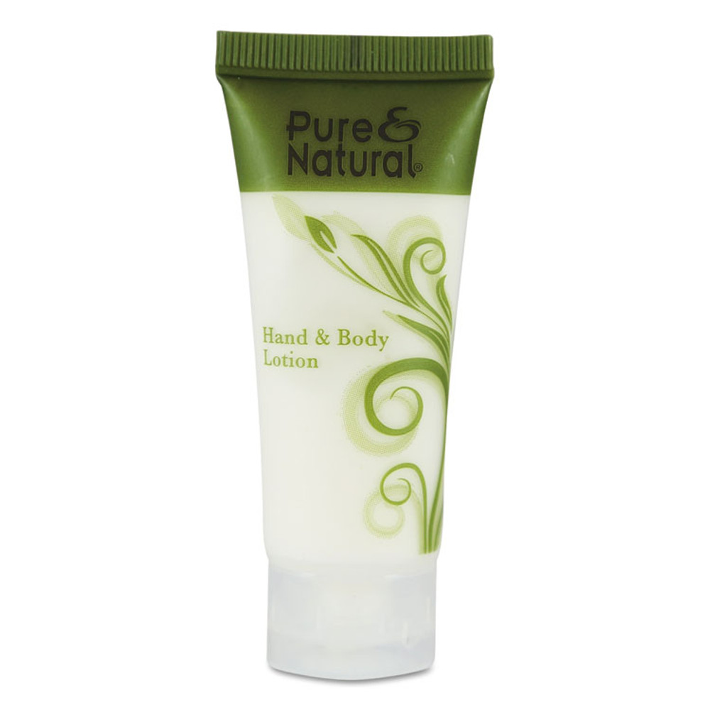 TRANSMACRO AMENITIES Pure & Natural™ 755 Hand and Body Lotion, 0.75 oz, 288/Carton