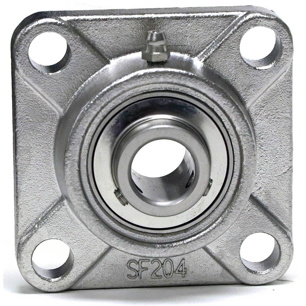 Shuster 05815727 SUCSF208-24, 1-1/2" ID, 5-1/8" OAL x 130" OAH, 4-Bolt Flange Bearing