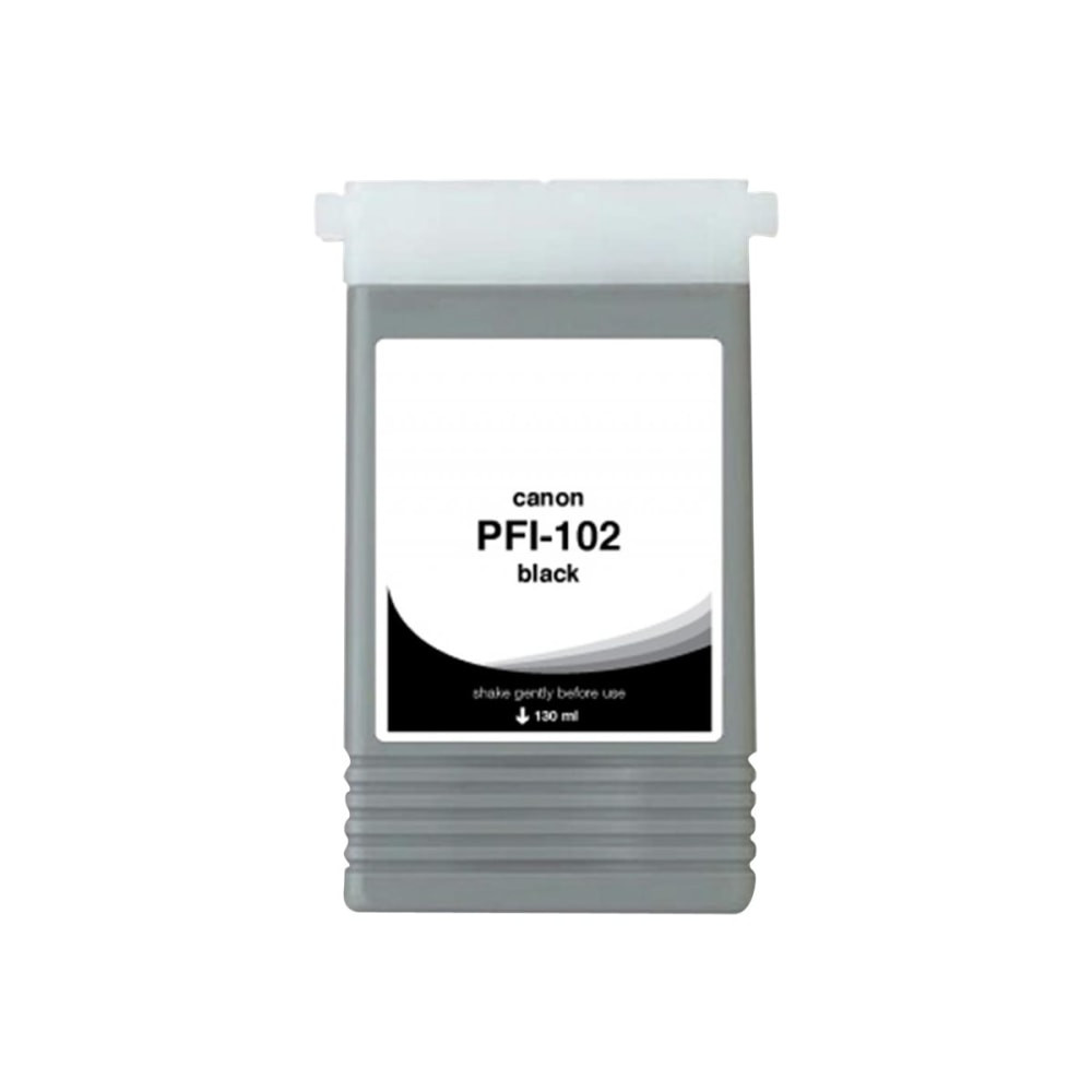 CLOVER TECHNOLOGIES GROUP, LLC Clover Imaging Group WCPFI102PB  Wide Format - 130 ml - photo black - compatible - box - remanufactured - ink cartridge - for Canon imagePROGRAF iPF510, iPF605, iPF650, iPF655, iPF720, iPF750, iPF755, LP17, LP24