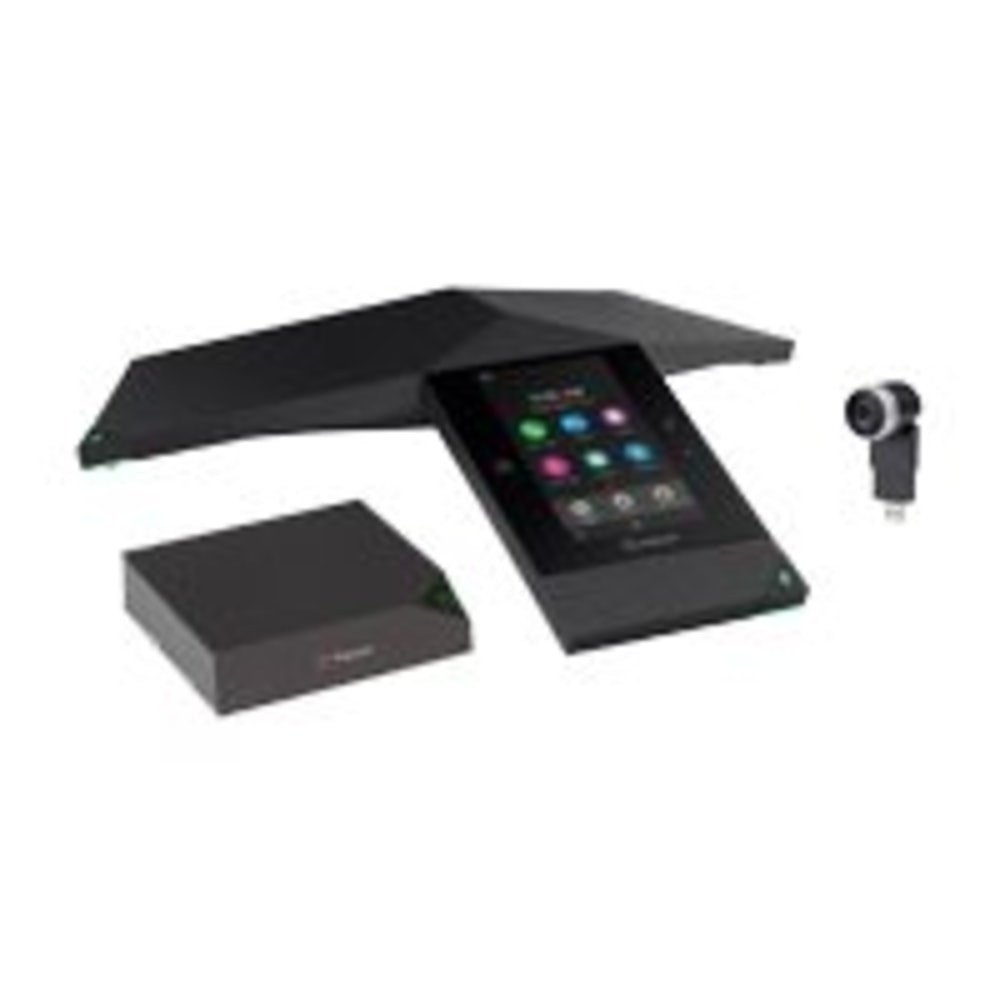 POLYCOM, INC. Poly 7200-85310-001  RealPresence Trio 8800 - Collaboration Kit - conference VoIP phone - with Bluetooth interface - IEEE 802.11a/b/g/n (Wi-Fi) - 5-way call capability - SIP, SDP - TAA Compliant