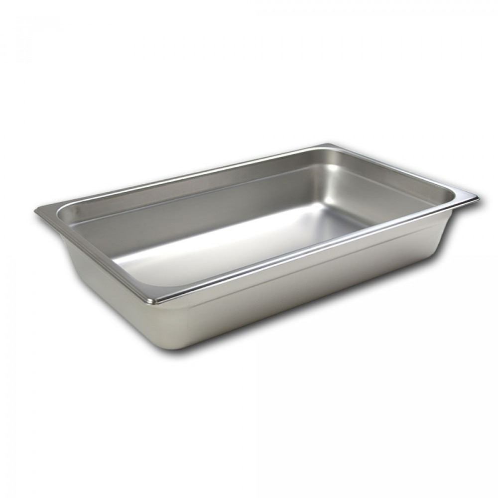 BROWNE & CO. Hoffman Tech 22004  Browne Stainless Steel Steam Table Pans, Full Size, Silver, Set Of 12 Pans