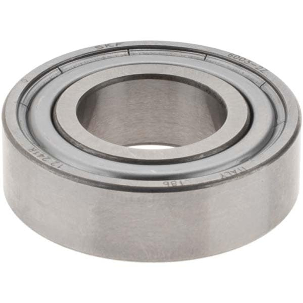 SKF 6003-2Z Deep Groove Ball Bearing: 35 mm OD, 0.3937" Wide, Double Shield