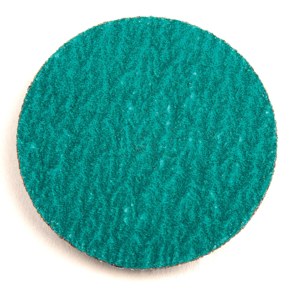 Superior Abrasives A016679 Quick-Change Disc: Type R, 3" Dia, 36 Grit, Zirconia Alumina, Coated