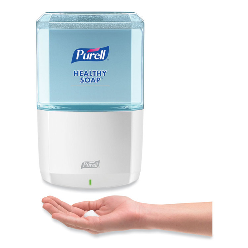 GO-JO INDUSTRIES PURELL® 643001 ES6 Soap Touch-Free Dispenser, 1,200 mL, 5.25 x 8.8 x 12.13, White