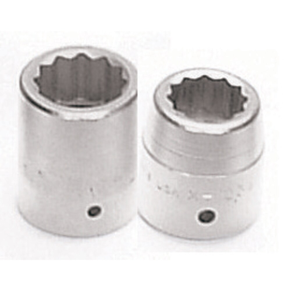 Williams X-1256 Hand Sockets; Socket Type: Standard ; Drive Size: 1 ; Drive Style: Square ; Number Of Points: 12 ; Overall Length (Inch): 3in ; Overall Length (Decimal Inch): 3