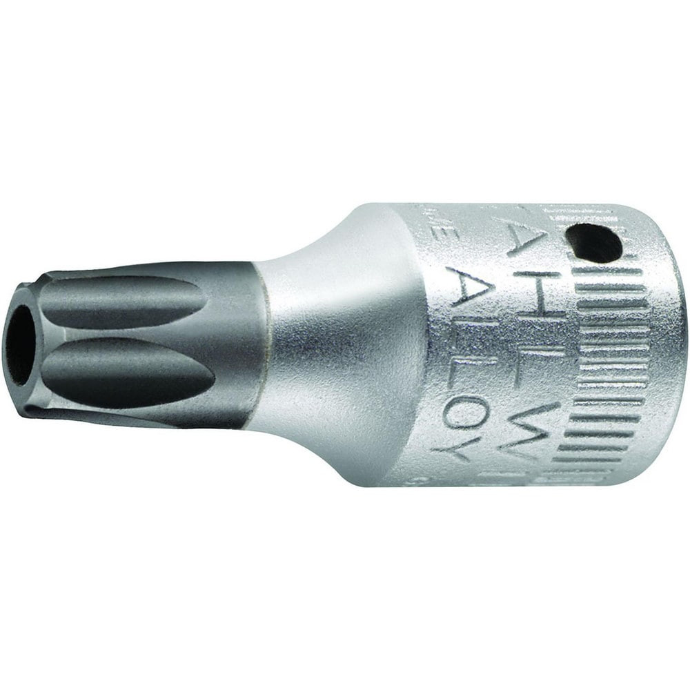 Stahlwille 01351008 Hand Hex & Torx Bit Sockets; Socket Type: Torx Bit Socket ; Drive Size (Fractional Inch): 1/4 ; Hex Size (mm): 0.000 ; Torx Size: T8 ; Bit Length (mm): 16.00 ; Insulated: No