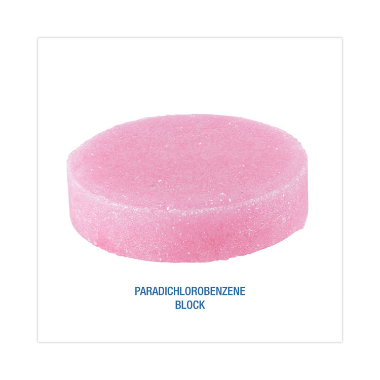 BOARDWALK U03CT Para Urinal Deodorizer Block, Cherry Scent, Red, 3 oz, 144/Carton