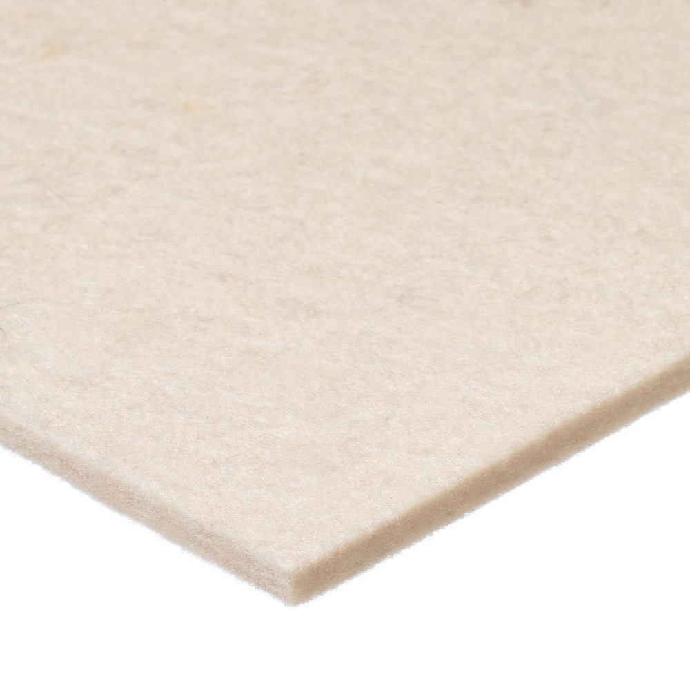 USA Industrials BULK-FS-PET-1 Felt Sheets; Material: Polyester ; Length Type: Stock Length ; Color: White ; Overall Thickness: 0.0625in ; Overall Length: 10.00 ; Overall Width: 1