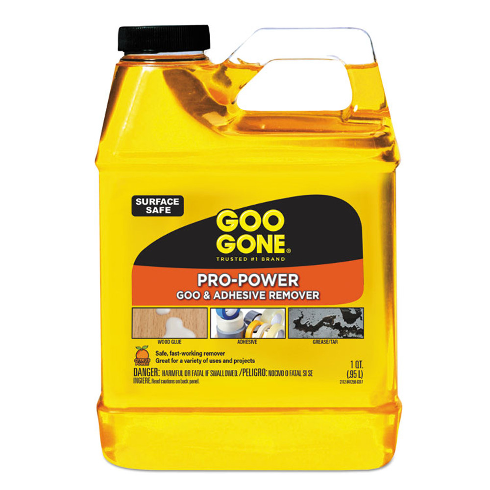 WEIMAN Goo Gone® 2112 Pro-Power Cleaner, Citrus Scent, 1 qt Bottle