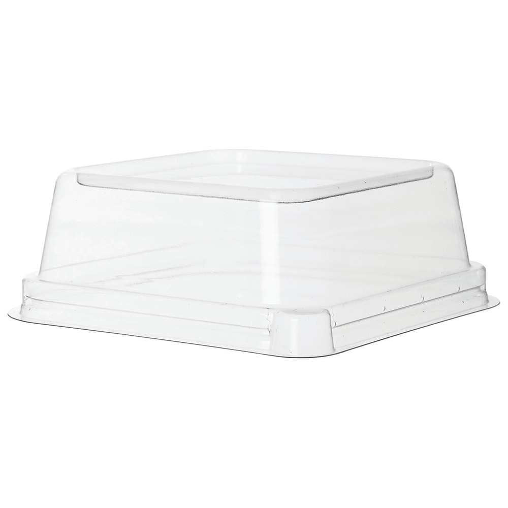 ECO-PRODUCTS, INC. EP-SCS5LID Eco-Products WorldView Square Lids, 5in, 100% Recycled, Clear, Pack Of 400 Lids
