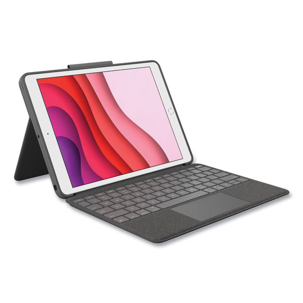 LOGITECH, INC. 920009608 Combo Touch iPad Keyboard Case for iPad 7th, 8th, and 9th Generation