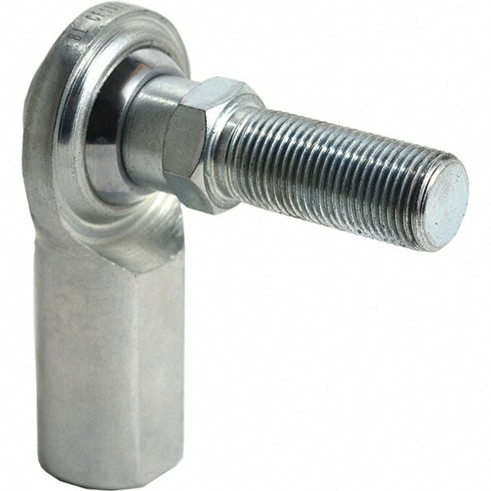 Tritan CF 8S Spherical Rod End: 1/2-20" Shank Thread, 1/2" Rod ID, 5/8" Shank Dia, 1.062" Shank Length, 9,100 lb Static Load Capacity