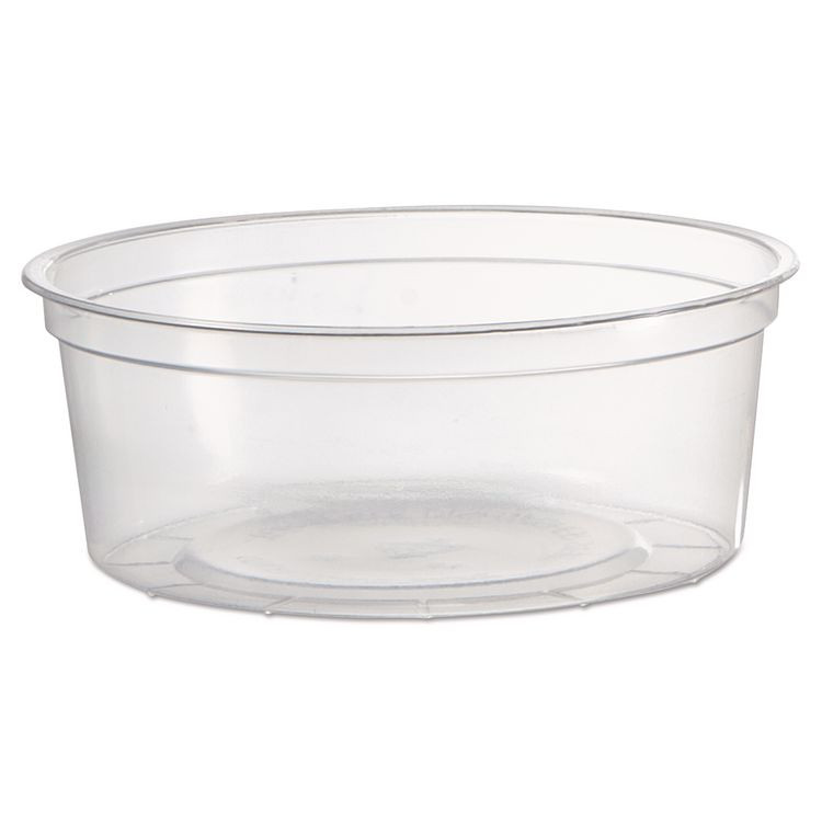 WNA, INC. APCTR08 Deli Containers, 8 oz, Clear, Plastic, 50/Pack, 10 Pack/Carton