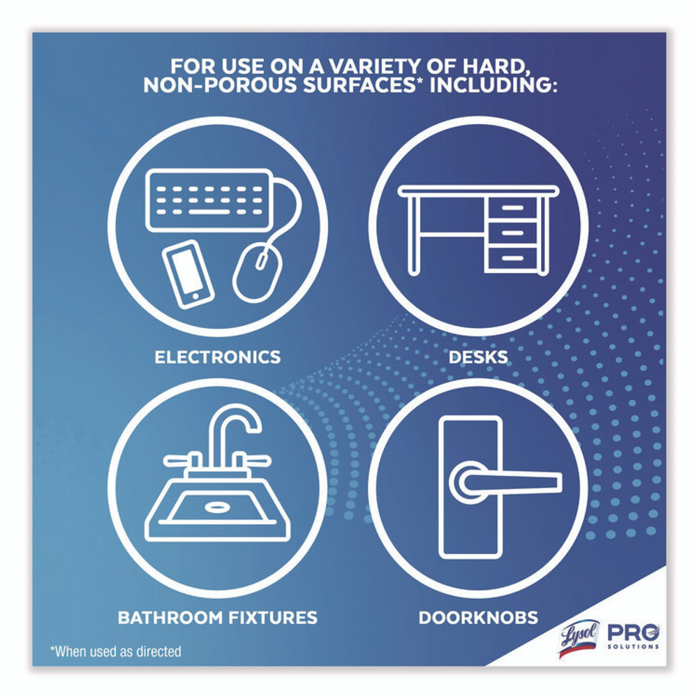 RECKITT BENCKISER LYSOL® Brand 99856CT Professional Disinfecting Wipe Bucket, 1-Ply, 6 x 8, Lemon and Lime Blossom, White, 800 Wipes/Bucket, 2 Buckets/Carton
