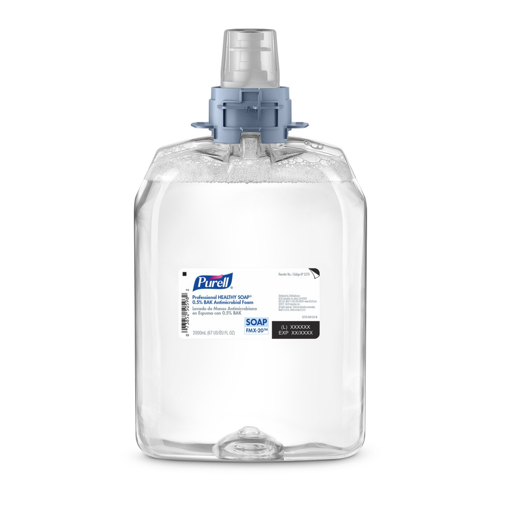 GOJO INDUSTRIES INC Purell GOJ777002WUOM  Professional FMX-20 Antimicrobial Healthy Foam Hand Soap, Fresh Scent, 67.63 Oz Bottle