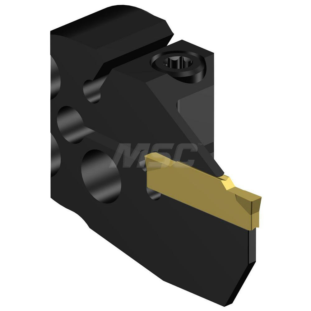 Sandvik Coromant 5764519 Modular Grooving Head: Right Hand, Cutting Head, System Size 25, Uses N123 Size E Inserts