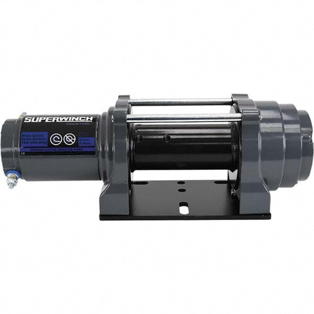 Superwinch S104089 Automotive Winches; Winch Type: Wire Rope ; Winch Gear Type: Planetary ; Winch Gear Ratio: 140:01:00 ; Pull Capacity: 1000 ; Cable Length: 0 ; Cable Diameter: 0.19