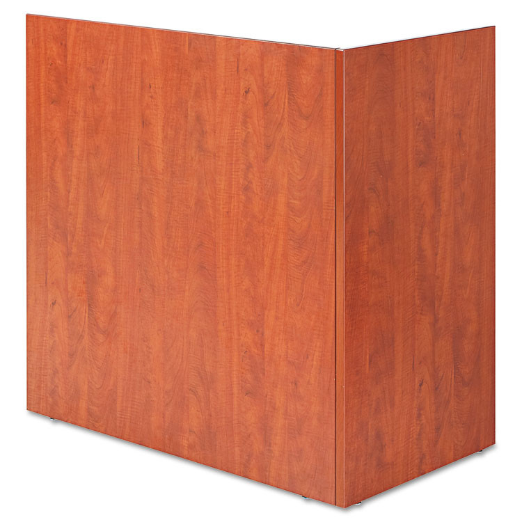 ALERA VA324424MC Alera Valencia Reversible Reception Return, 44.13w x 23.63d x 41.5h, Medium Cherry