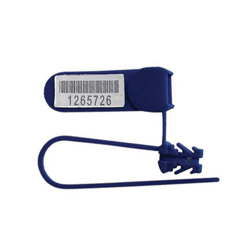 CONTROL, INC. 590077 Control Group ATM Cassette Seals, 5/8in x 2in, Blue, Pack Of 250 Seals
