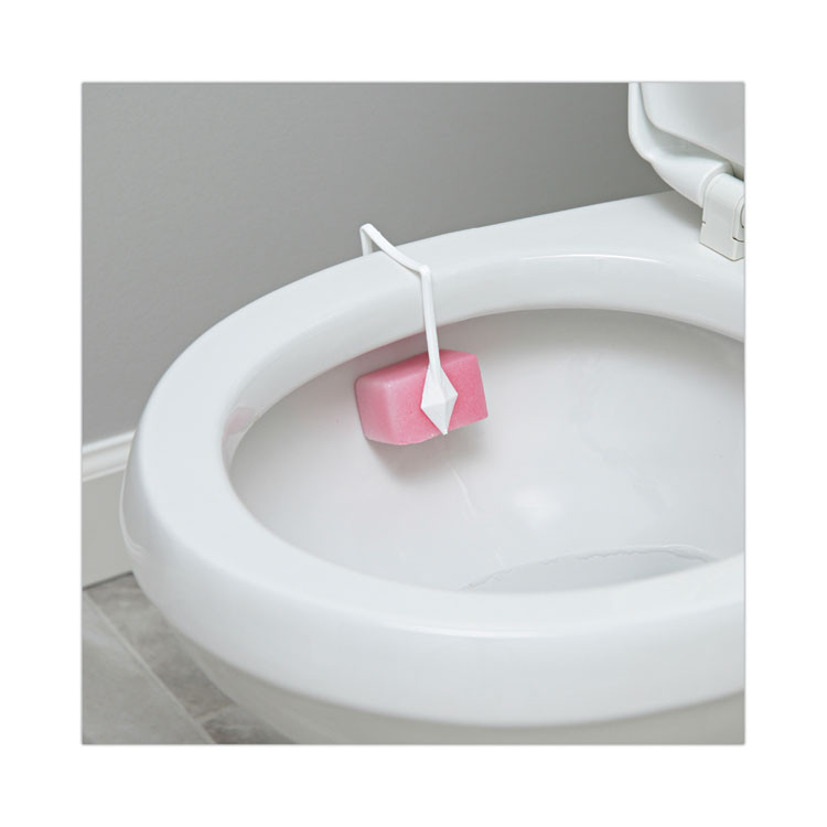 BOARDWALK B04CT Para Toilet Bowl Deodorizer Block, Cherry Scent, Pink, 4 oz, 144/Carton