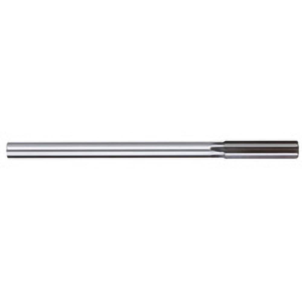 Titan USA TR94754 Chucking Reamer: 0.4495" Dia, 7" OAL, 1-3/4" Flute Length, Straight Shank, High Speed Steel