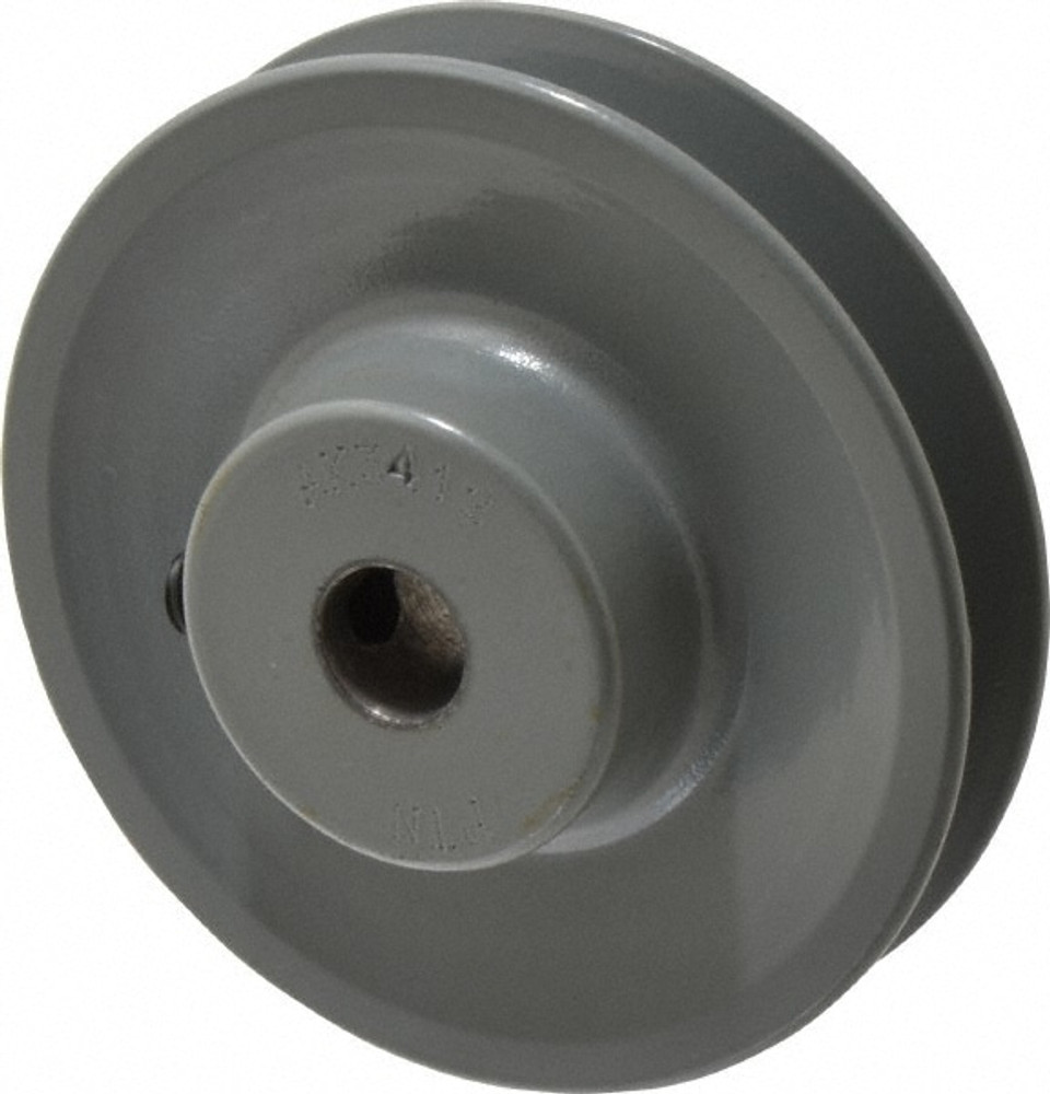 Value Collection AK34-1/2 1/2" Bore Diam, 3.45" OD, Finished Bore Single Groove Sheave