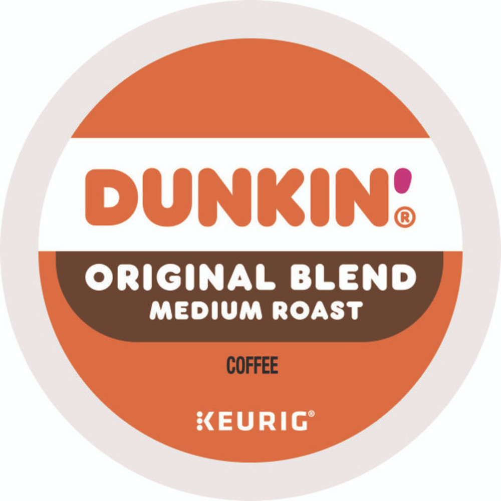 KEURIG DR PEPPER Dunkin'® 1267 K-Cup Pods, Original Blend, 22/Box