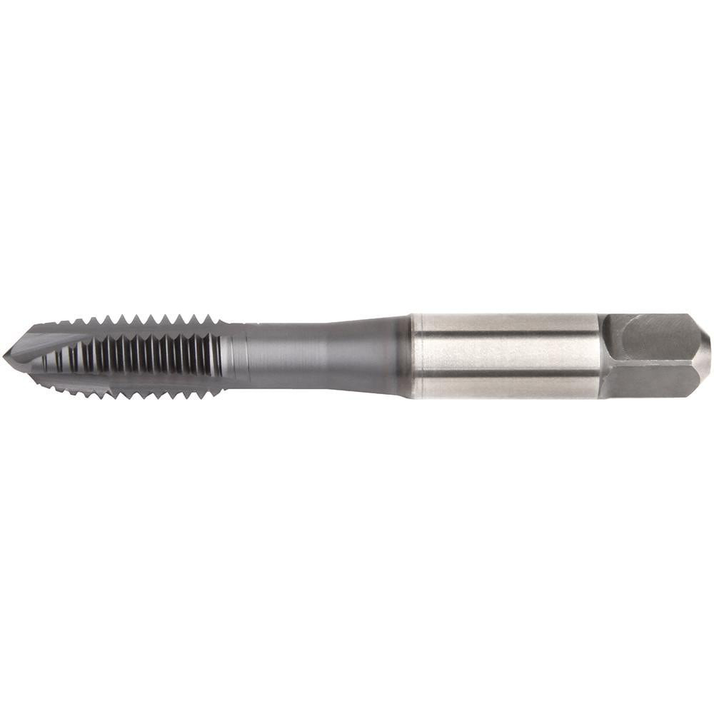 Widia 5365769 Spiral Point Tap: #8-36 UNF, 2 Flutes, Plug Chamfer, H2 Class of Fit, High-Speed Steel-E, Black Oxide Coated