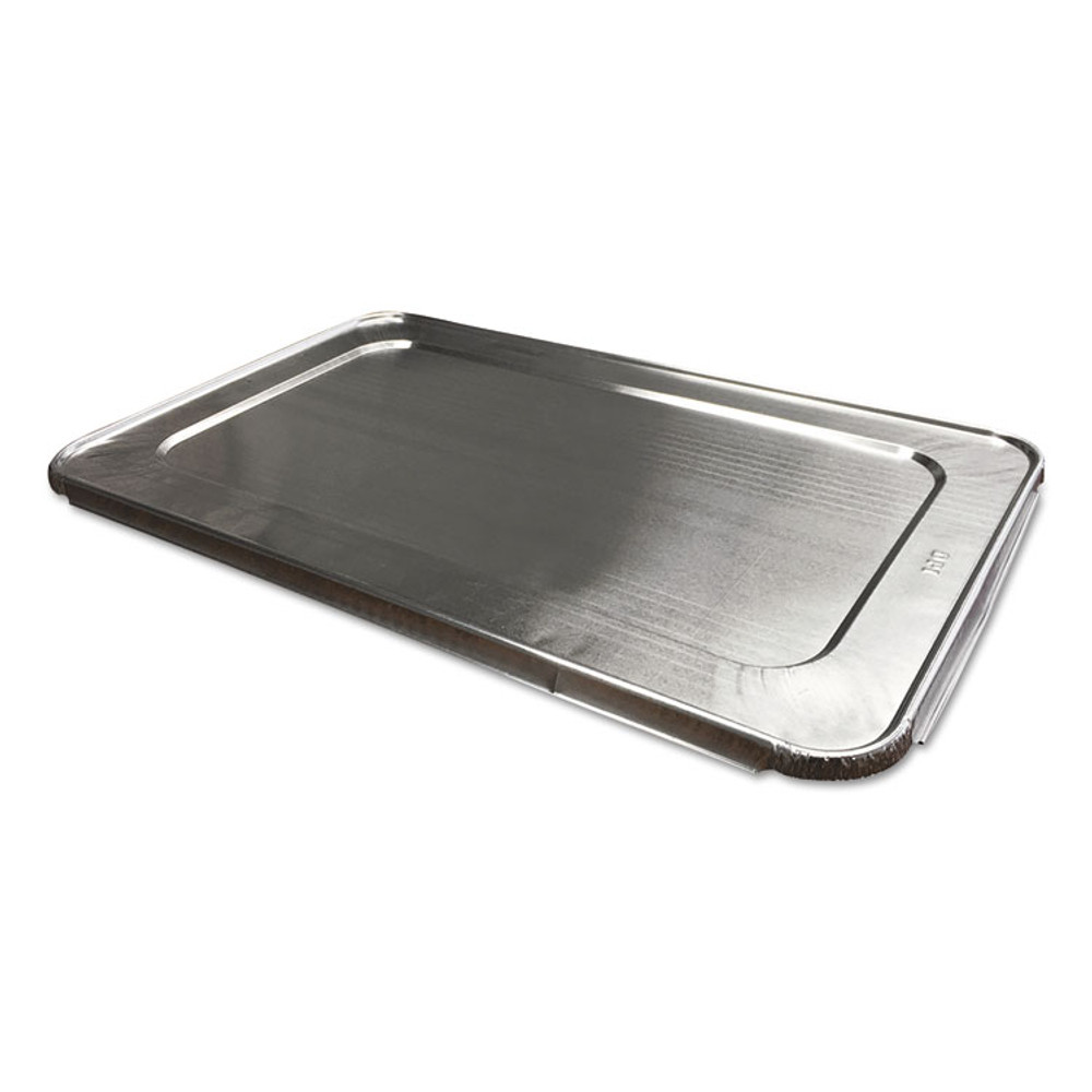 DURABLE PACKAGING 890050XX Aluminum Steam Table Lids, Fits Full-Size Pan, 0.63" Deep, 12.88 x 20.81, 50/Carton