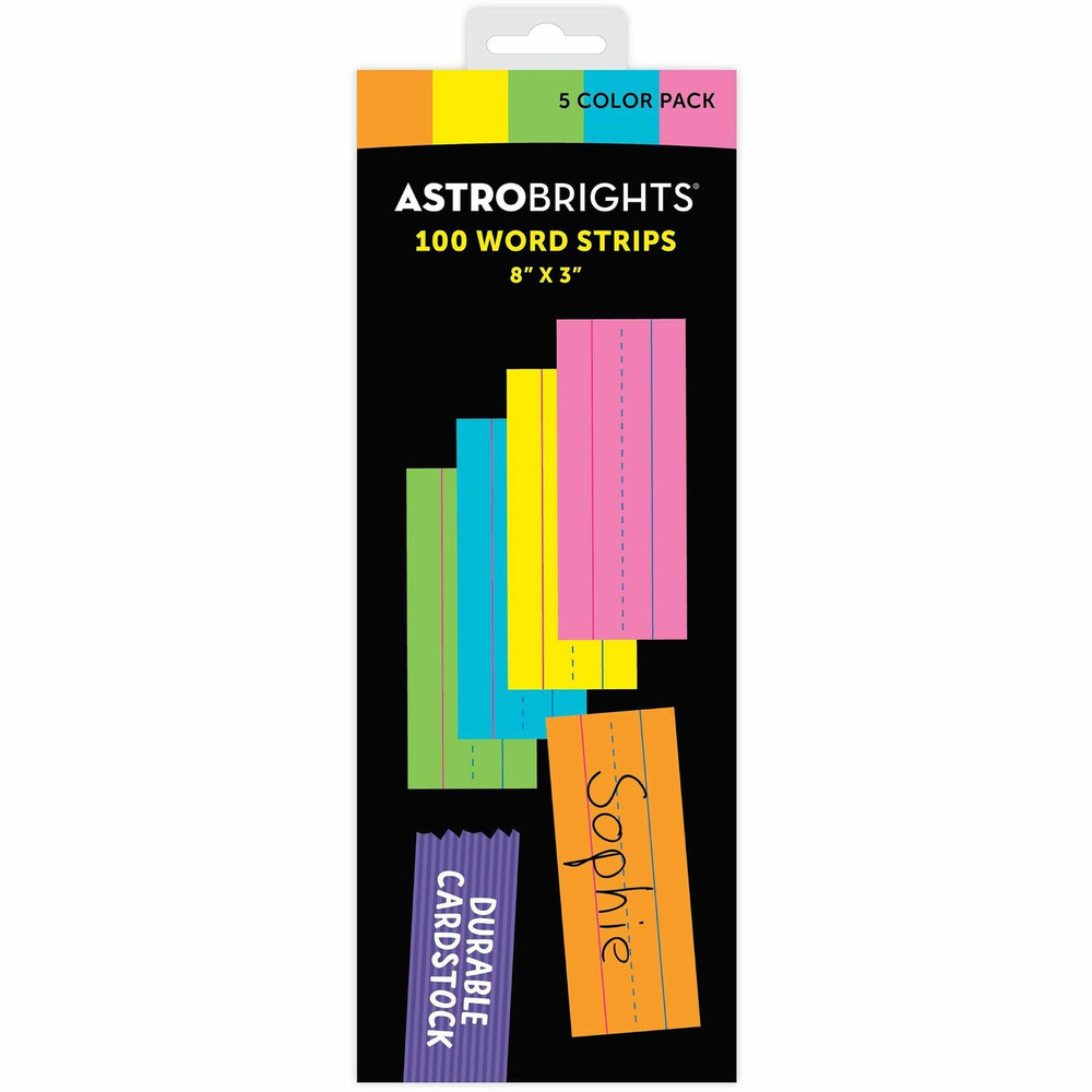 Wausau Paper Corp. Wausau Paper 9104001 Astrobrights Ruled Handwriting Strips