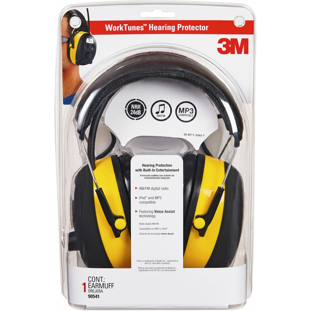 3M Tekk Protection 9054100000V Tekk Protection Protection Digital WorkTunes Earmuffs