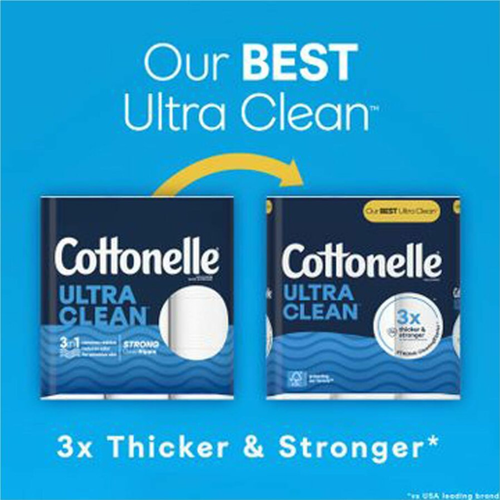 Kimberly-Clark Corporation Cottonelle 55489 Cottonelle Ultra Clean Toilet Paper