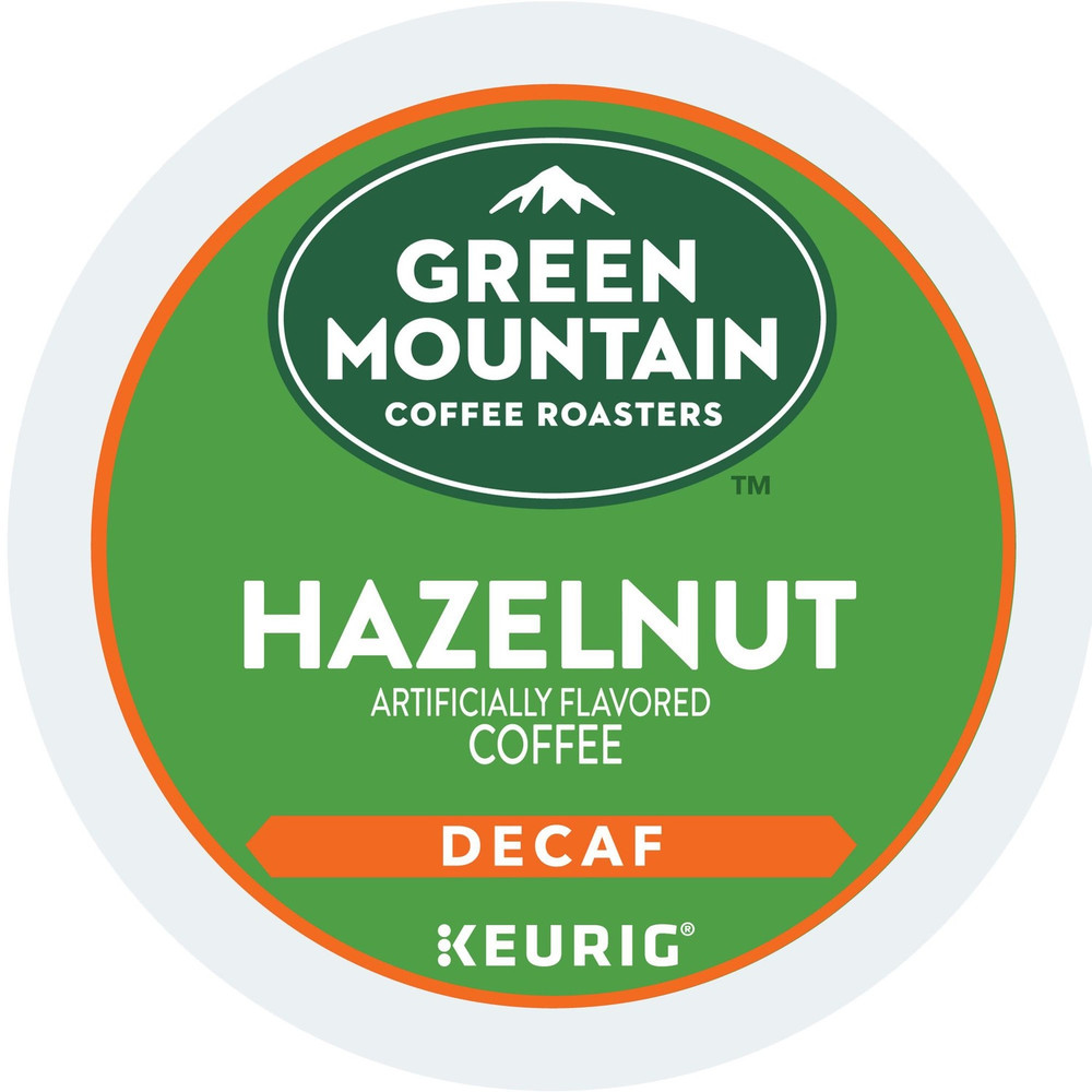 Keurig Dr Pepper Inc. Dr Pepper Snapple T7792 Green Mountain Coffee Roasters&reg; K-Cup Hazelnut Decaf Coffee