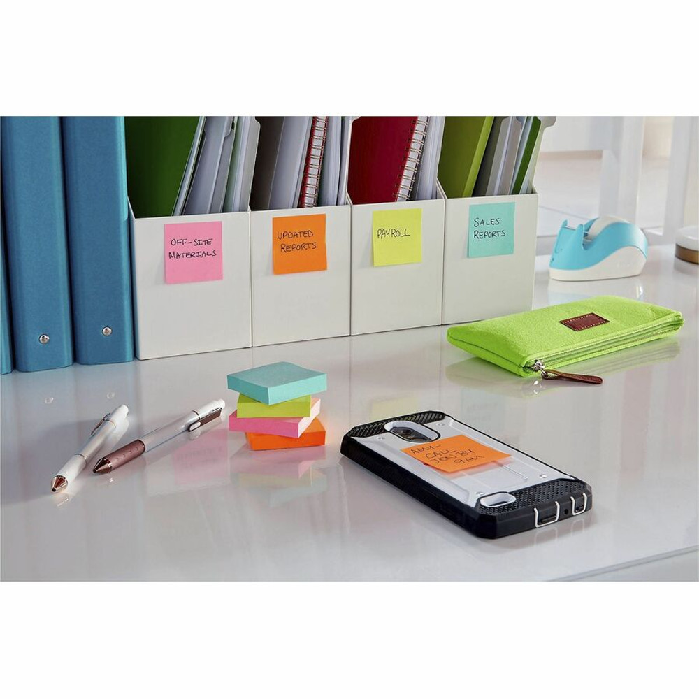 3M Post-it&reg; 6228SSMIA Post-it&reg; Super Sticky Notes - Supernova Neons Color Collection