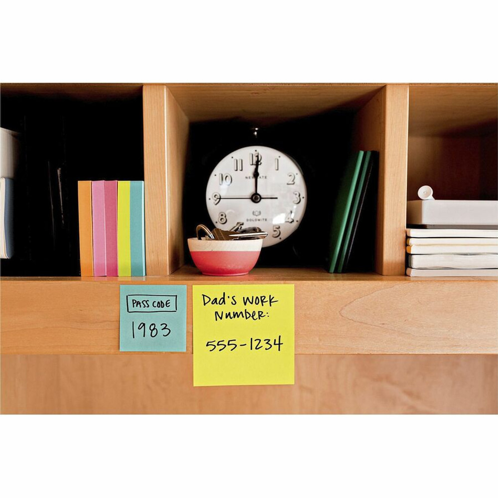 3M Post-it&reg; 6228SSMIA Post-it&reg; Super Sticky Notes - Supernova Neons Color Collection