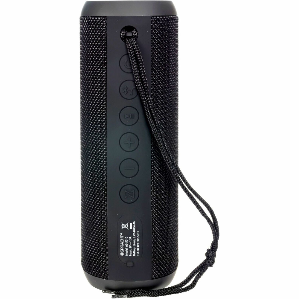 Spracht Products Spracht WS5010 Spracht Blunote Turbo Portable Bluetooth Speaker System - 20 W RMS - Matte Black