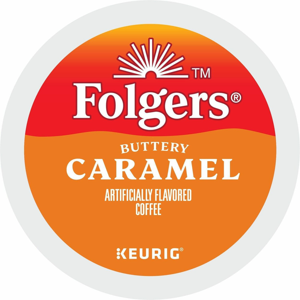 Keurig Dr Pepper Inc. Folger 7461 Folger K-Cup Buttery Caramel Coffee