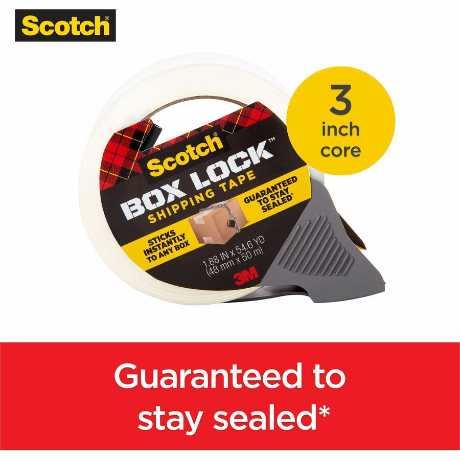 3M Scotch 3950RD Scotch Box Lock Packaging Tape