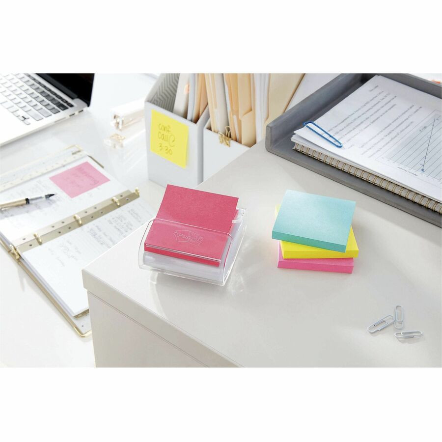 3M Post-it&reg; R3306SSMIA Post-it&reg; Super Sticky Dispenser Notes - Supernova Neons Color Collection