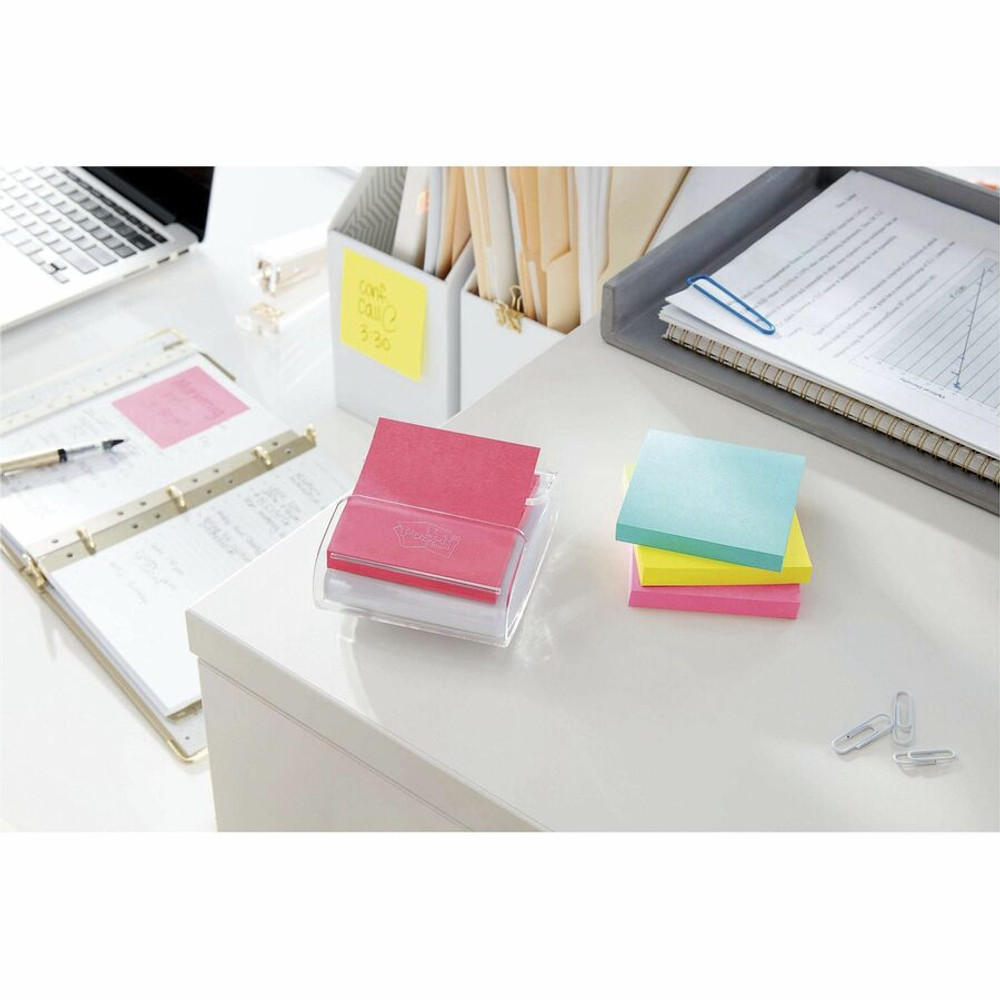 3M Post-it&reg; R3306SSMIA Post-it&reg; Super Sticky Dispenser Notes - Supernova Neons Color Collection